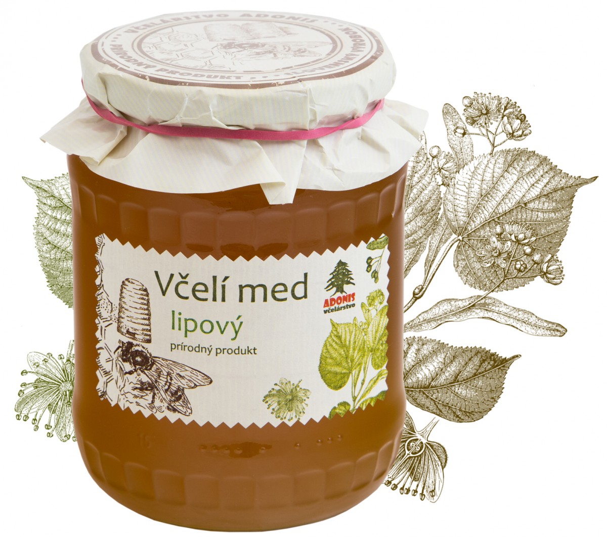 Lipový med 900g