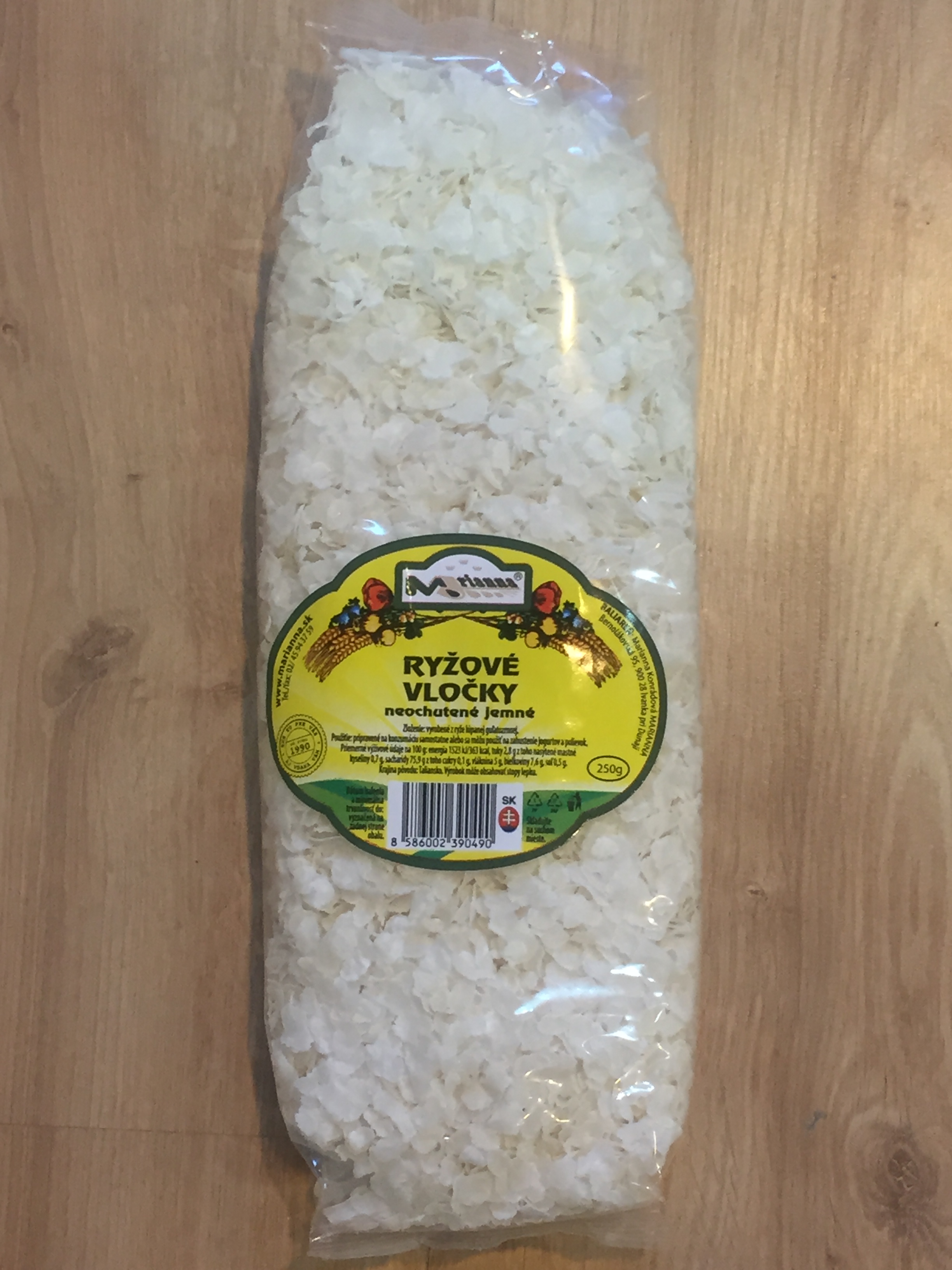 Ryžové vločky 250g
