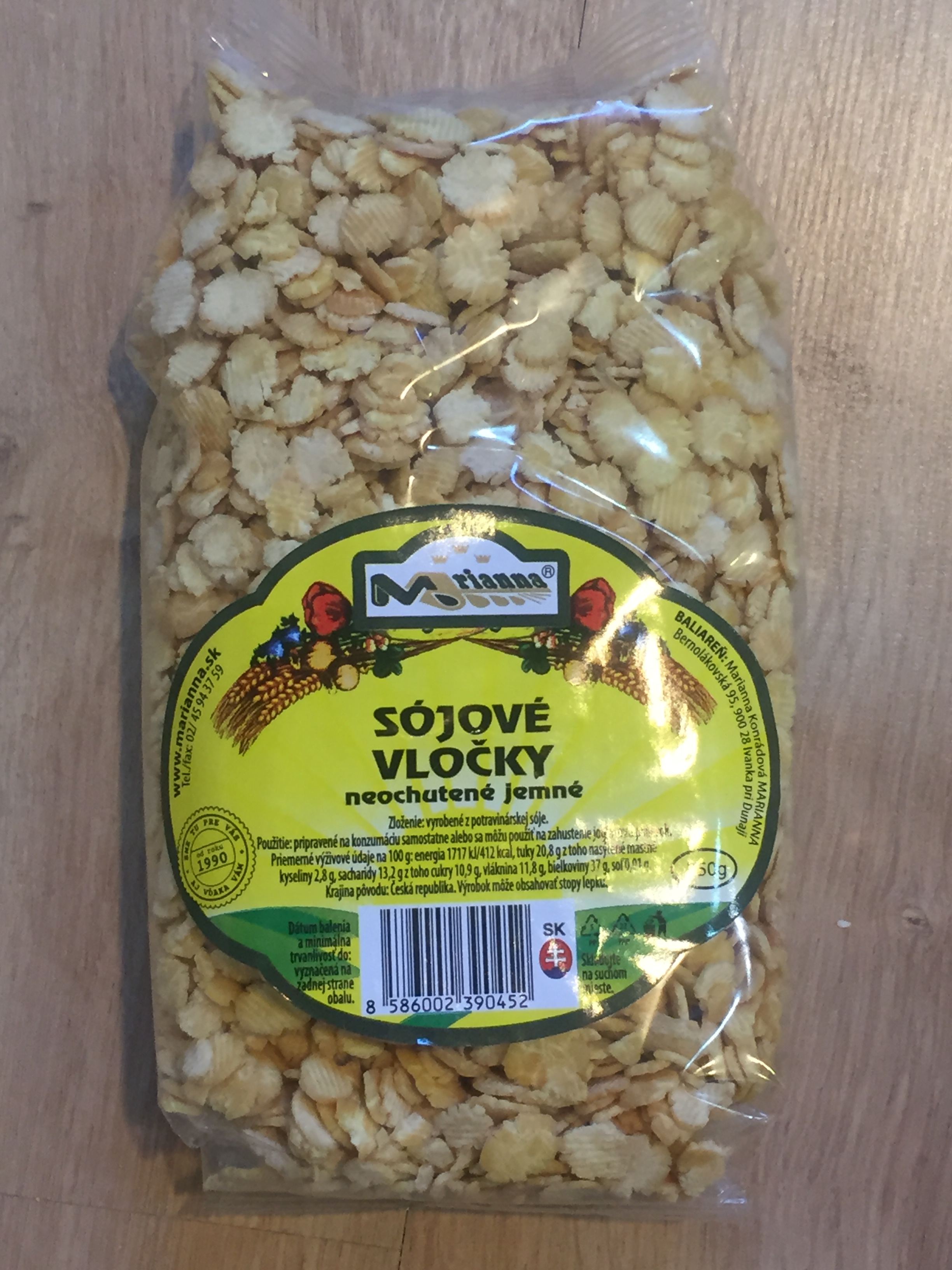 Sójové vločky 250g