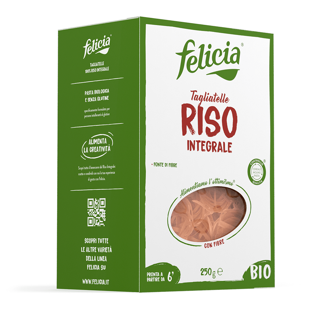 Tagliatelle BIO celozrnné ryžové 250g