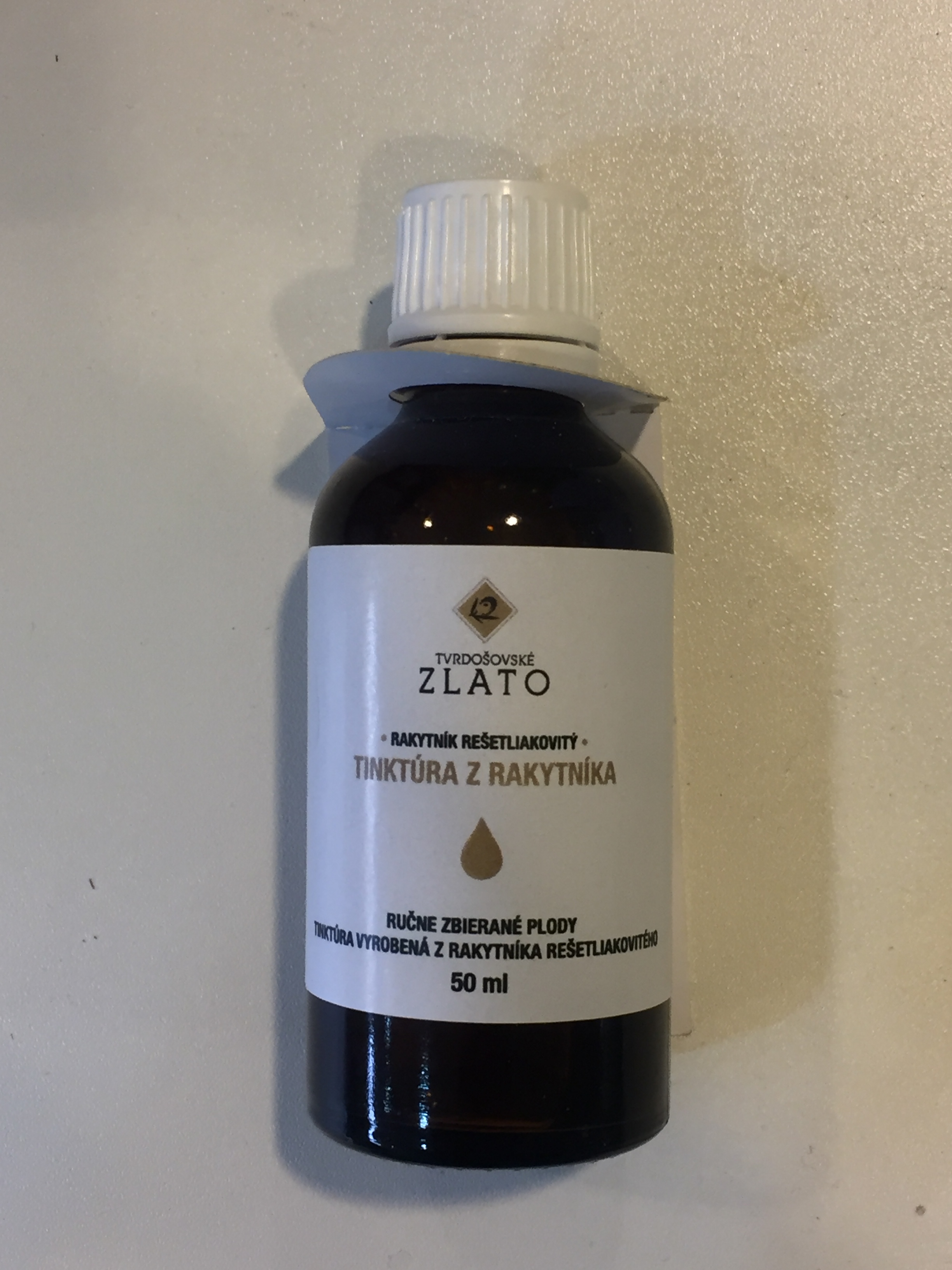 Rakytníková tinktúra Tvrdošovce 50ml