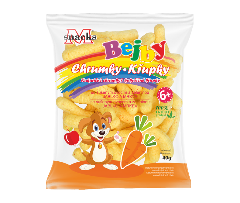 Chrumky bejby jablko a mrkva 40g