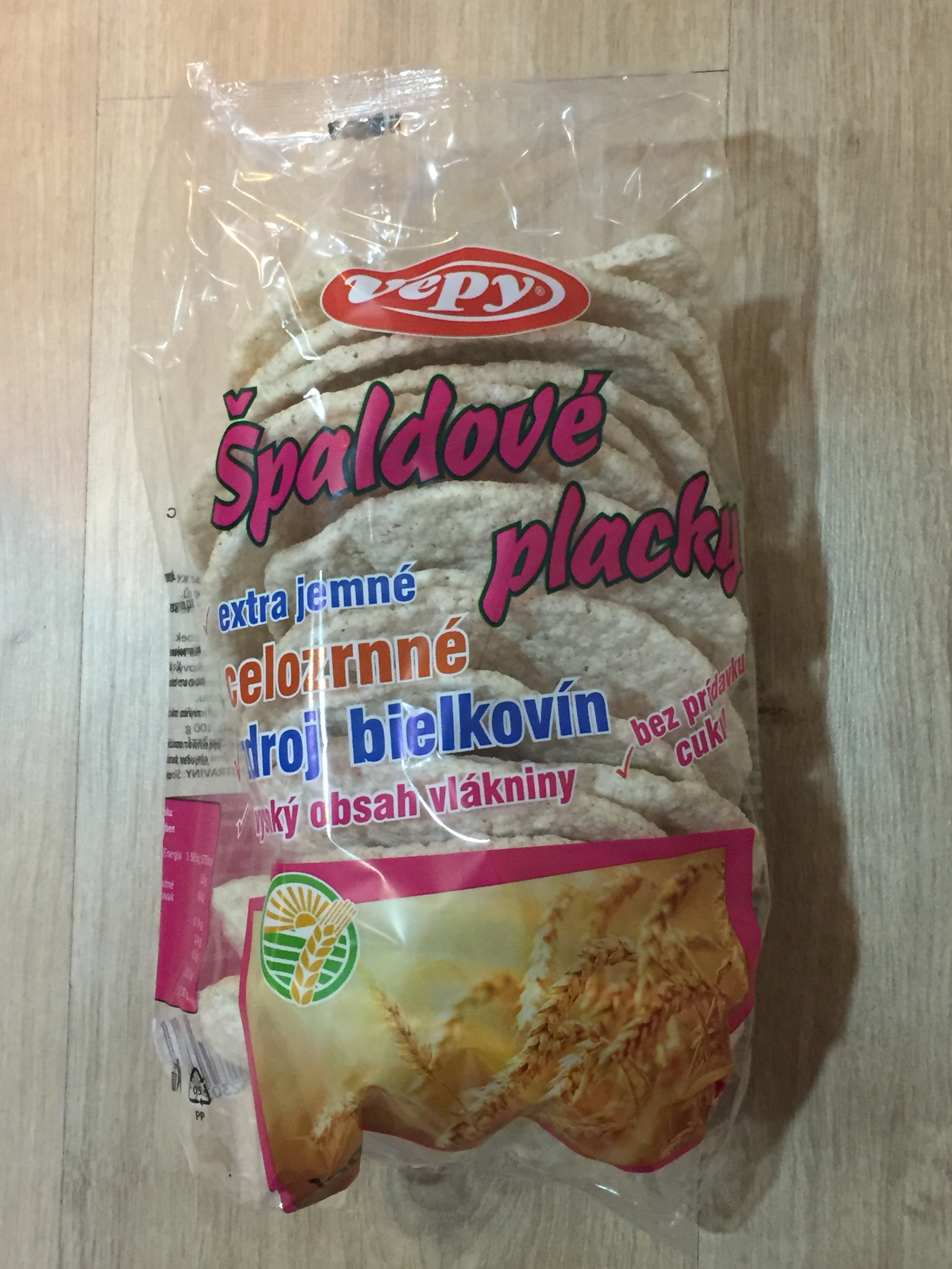 Špaldové placky Vepy 100g