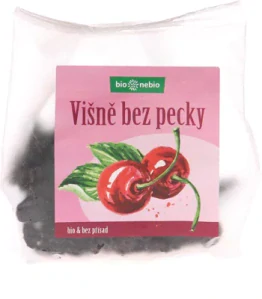Sušené višne bez kôstok 75g Bio