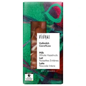 Čokoláda mlečna s lieskovcami 100g Bio